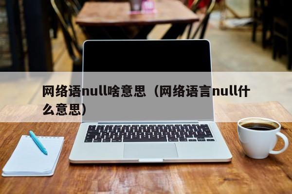 网络语null啥意思si、网络语言null什么意思